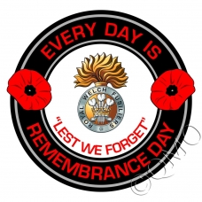 Royal Welch Fusiliers Remembrance Day Sticker